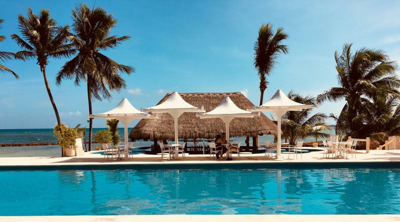 Happy Smile By The Dolphins Apartment Puerto Aventuras Bagian luar foto