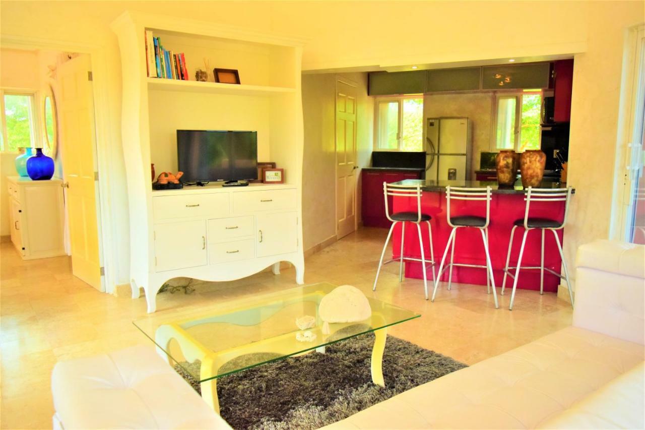 Happy Smile By The Dolphins Apartment Puerto Aventuras Bagian luar foto